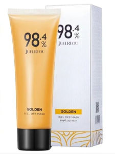 Gold Foil Peel-Off Mask Anti-Wrinkle Whitening Moisturizing Peel-Off Mask Deep Cleansing Blackhead Remover Shrink Pore