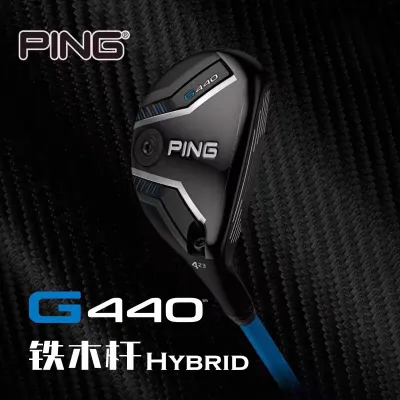 Golf Club Ping Golf Club 25 New G440 Mens Iron Wood Club Chicken Leg Multifunctional Hybrid Wood Club