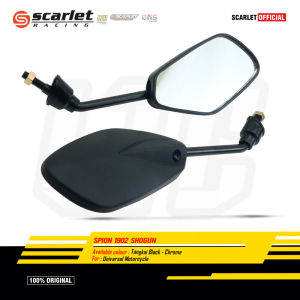 Scarlet LTC - Kaca Spion TG 1902 Shogun Tangkai Black & Chrome Honda Yamaha Suzuki