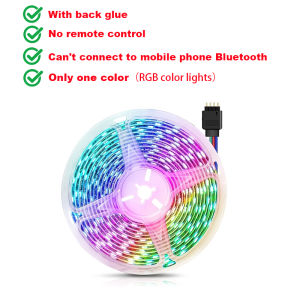 RGB Neon Light Strip with APP and Remote Music Sync Mode for Bedroom Room Outdoors