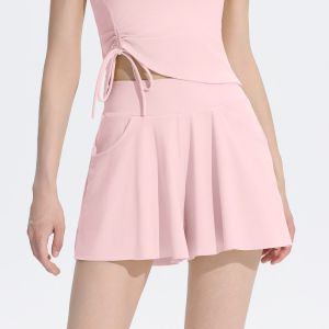 Womens Loose-Fit Athletic Skirt Shorts for Tennis Golf Running Yoga & Exercise Gym and Casual with Pockets