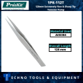PRO'SKIT 1PK-112T 128mm Extremely Fine and Sharp Tip Tweezer. 