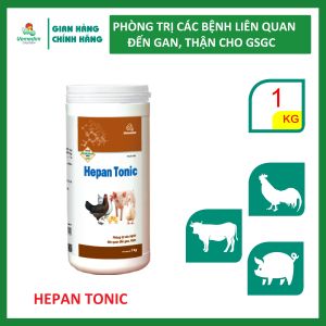 Vemedim Hepan Tonic - Phòng các bệnh liên quan đến gan thận cho gia súc gia cầm lon 1kg