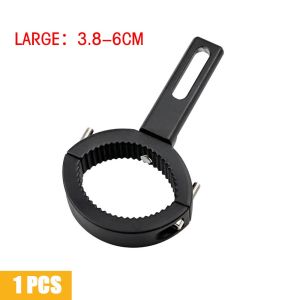Universal Motocycle LED Headlight Clamp Alloy Mount Extension Bracket Bumper Crash Guard Accesory