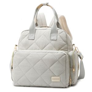 CHARMHOME Splashproof Mom Bag Lightweight Multi Compartment Travel Backpack  Large Capacity Shoulder Bag Women