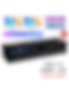 8K 60Hz Dual Monitor HDMI DP KVM Switch 2 in 2 out 4K 120Hz USB3.0 2x2 KVM Switch for 2 PC 2 Monitor