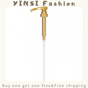 YINSI 1PC Syrup Pumps Dispenser Replacement Sauce Pressure Nozzle Bottle Pump Containe