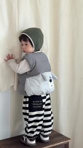 Childrens clothing 2025 Autumn and winter thickened baby clothes winter Korean-style childrens clothing winter boys fleece-lined suit