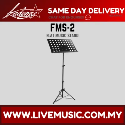 Kadenza FMS-2 Book Stand / Flat Music Note Stand for Violin Keyboard Guitar Ukulele & Food Menu ( FMS2 LMC)