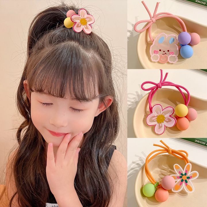 ED - IKAT RAMBUT ANAK KOREA KARAKTER LUCU / AKSESORIS RAMBUT ANAK KARET MOTIF KAWAI - Lazada | Lazada Indonesia