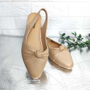 Wolf.id SPT-69 Sandal Fashion Wanita Kasual Woman Flat Shoes Cewek Kantor Jalan Model Pita BISA COD