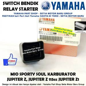 Switch Bendik Relay Starter Mio Sporty Soul Jupiter Z Z1 Z115cc Asli Yamaha Surabaya
