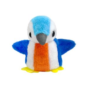 DFGFIN ที่แขวนแขวน ของเล่นแมวนกบิน สีสันสดใสร้องเจี๊ยกๆ เครื่องนวดไฟฟ้า ของเล่นแมวนกร้องเจี๊ยกๆแบบโต้ตอบ  ยูเอสบี ของเล่นนกจำลองสำหรับสัตว์เลี้ยง สำหรับแมวในร่ม