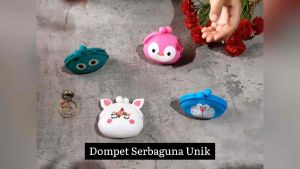 Dompet Perhiasan Cincin Kalung Gelang Koin Karet Rambut Peniti Jarum Pernak Pernik Lucu Unik Doraemon Unicown Owl Serbaguna Souvenir Dompet Bagus Murah