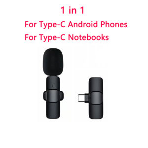 SWZYOR New Professional Wireless Lavalier Microphone Portable Audio Video Recording Mini Microphone for iPhone iPad Android USB-C Live Gaming Phone Microphone
