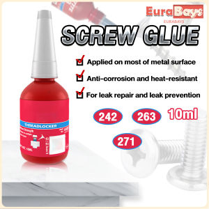 E.B. 242 271 Metal Thread Anaerobic Adhesive 10ml Thread Fixative Adhesive Screw Fixing Glue