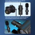 3 IN 1 ไมค์ไลฟ์สด ไมโครโฟนไร้สาย พกพา Wireless Microphone ใช้สําหรับสมาร์ทโฟน ไมค์ไร้สายหนีบเสื้อ K15 ไมค์หนีบปกเสื้อ. 