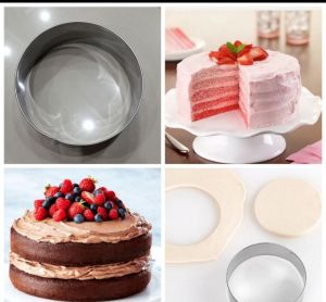 Ring cutter bulat stainless steel 1lusin 12pcs/Ring roti bulat/ring burger/Cetakan kulit dimsum/cetakan cireng isi