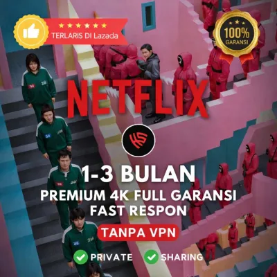 NETFLIX PREMIUM ULTRA HD 4K FULL GARANSI