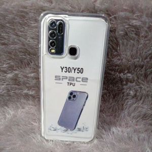 Softcase Casing Vivo Y30 Y30i Y50/1938/1935 Silikon Case Selikon Clear Bening Transparan Pelindung Belakang HP Camera