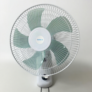 16 Inch Wall Fan - 3 Speed Adjustable Silent Oscillation Fan Energy Saving Strong Wind Easy to Install for Home Office | Kipas Dinding