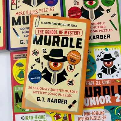 Murdle !! (แยกเล่ม) หนังสือปริศนา ภาษาอังกฤษ activity book