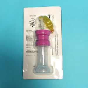 Mineral water bottle cap with straw cap conversion head baby anti-choking out portable storage