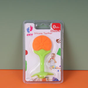 HIPPO LAND Terbaru  Kemas dengan Mika Teether bayi berbentuk buah - Mainan gigitan bayi BPA Free  M69