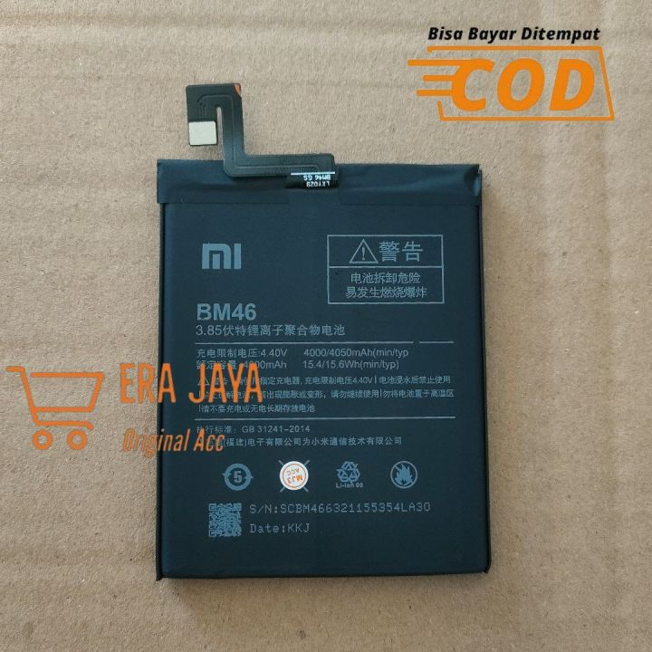 XIAOMI REDMI NOTE 3 - Baterai Batre Hp Xiaomi Redmi Note 3 / Note 3 Pro