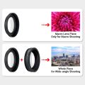 PROfezzion 18mm Wide Angle Lens for Sony ZV-1 ZV1 ZV-E10 ZV-1F A6000 A6400 RX100 VII VI V Canon G7X II III,10X HD Macro 2-in-1 Additional Lens for Canon Camera, with Thread & Adhesive Adapter Ring. 