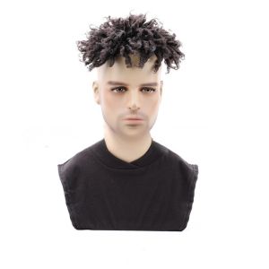 Cross-border new wigs black 3-inch dreadlocks African tube curls Dreadlock Hair Wigs