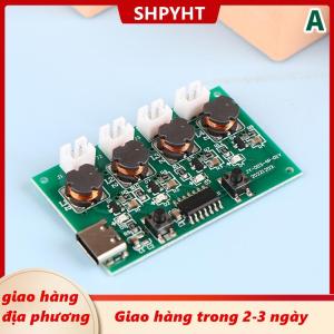 [COD] SHPYHT Giao hàng địa phương Dc5v Type-C mini tạo độ ẩm Bộ dụng cụ DIY Mist Maker điều khiển bảng mạch 4 Fogger atomization tấm phim dao động mô-đun
