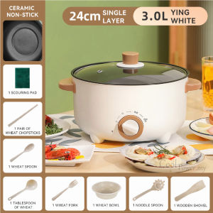 Electric Cooker Multi Cooker Electric Hot Pot Electric Cooker Non Stick Rice Cooker Frying Periuk Nasi Elektrik 电煮锅 YY10