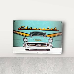 Vintage Style Car  Theme Metal Tin Plate Wall Decor 20 x 30 cm TrendsPh