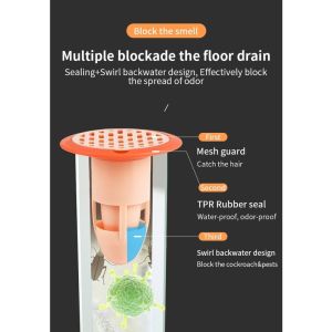 3in1 Toilet Brush Set with Silicone Bristles and Wall-mounted Holder