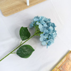 Tanaman Hias Bunga Tangkai Hydrangea Plastik Artificial Dekorasi Ruangan Rumah Ornamen COD PBP184