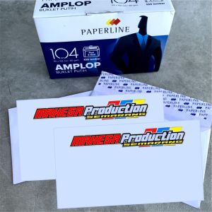 Amplop 104 Satu Pack isi 100 Lembar Cetak Design Custom