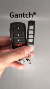 Lightweight and portable suitable for garage keys and automatic doors. This compact advanced learning‑type anti‑theft security alarm remote control operates at 433 MHz.