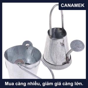 【CANAMEK】 2 cái bộ 1:12 Bình Nước Kim Loại thu nhỏ Nhà Búp bê đồ chơi nội thất mô hình