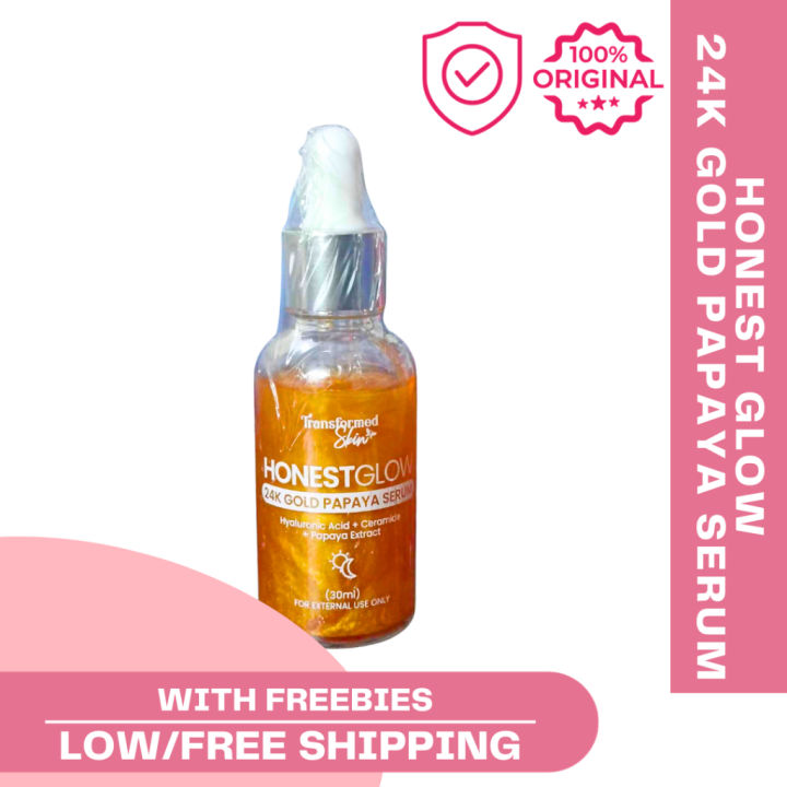 HONEST GLOW 24K GOLD PAPAYA SERUM | Lazada PH