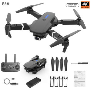 Drone S12 GPS Foldable Drone 4K with FPV HD Dual Camera Live Video Auto Return Home RC Quadcopter