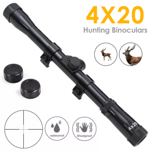 4x20 Scope with 11mm Bracket Mount Holder