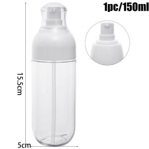 NAMSHEVA 50/150ML Travel Split Bottle Push-type Transparent Cosmetic Cream Bottles Portable Reusable Shampoo Pump Bottle Travel Accessories