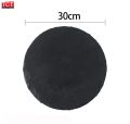 หินรองอเนกประสงค์ แผ่นหินวางอาหาร แผ่นหินเสิร์ฟอาหาร สีดำ Natural Slate Plate. 