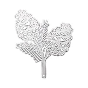 Christmas Pine Cones Metal Cutting Dies Stencil DIY Scrapbooking Album Paper