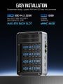 GMKtec Nucbox G9 MINI PC Intel N150 MINI NAS Windows 11 Pro LPDDR5 M.2 2280 SSD WIFI6 BT5.2 Dual Triple Screen Gaming Computer. 