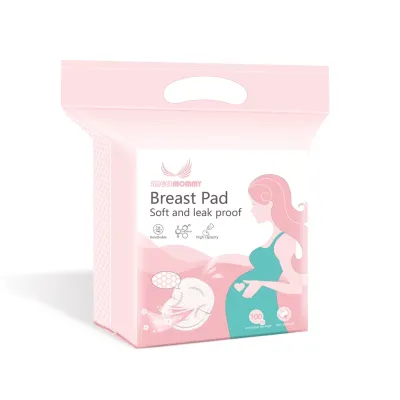 100pcs UOBOU Maternity Pad Nursing Pad Disposable Breast Pad Breastpad Breastfeeding