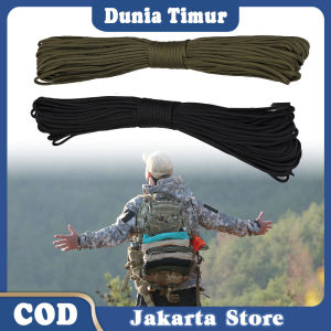 9 Inti 31m Tali Paracord 4mm - Tali Gelang Kalung - Tali Gunung - Tali Tenda - Tali Serbaguna