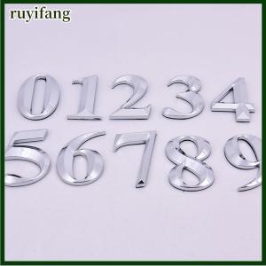 ruyifang ป้ายบ้านหมายเลขหลักอพาร์ทเมนท์สติกเกอร์สำนักงานโรงแรม