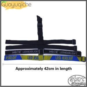 【Guoyuqiche】 Phổ đầu ban nhạc vành đai cho Led Đèn Pha Xe Đạp ánh sáng phía trước đèn có thể điều chỉnh dây đeo độ đàn hồi cao phía trước đàn hồi Headband mới